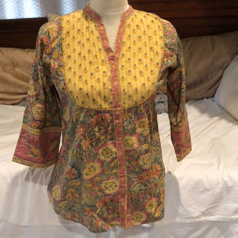 Made In India Block Print Tunic - image 1